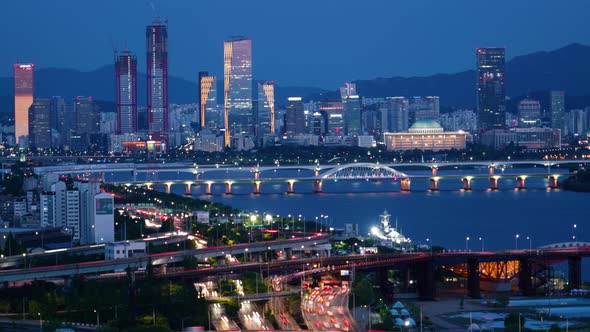 Night City Building Traffic alt