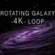 Rotating Galaxy 4K - VideoHive Item for Sale