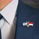Businessman Friend Flags Pin Israel Monaco - VideoHive Item for Sale