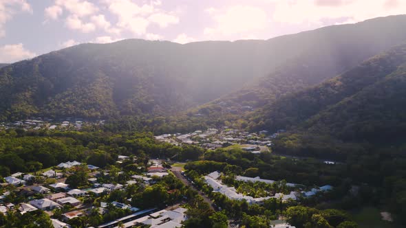 Aerial View On Palm Cove