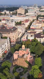 Kyiv Ukraine Aerial View of the City alt