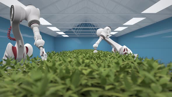 Modern Organic Farmhouse With Robotic Arm