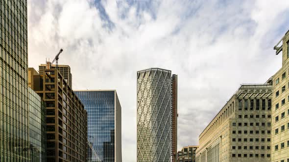 London Sky Line at Sunset