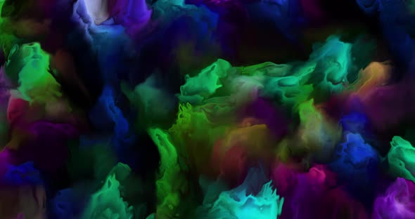 Colorful gradient background. Multicolored gradient blurred texture. Abstract smoke animation