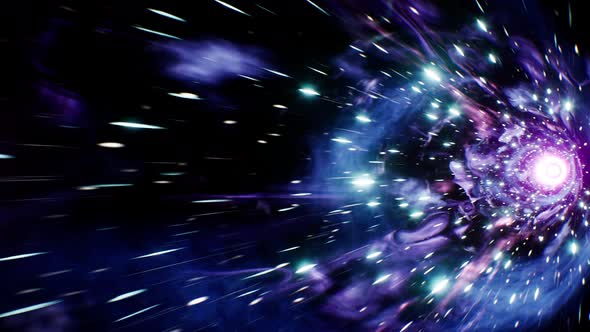 Space Nebula Background 4K 02(Side View) alt