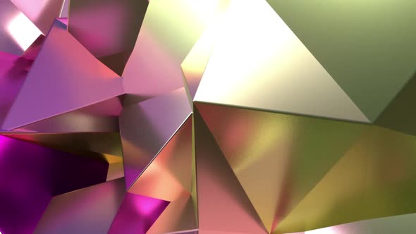 Metal Triangles Background alt