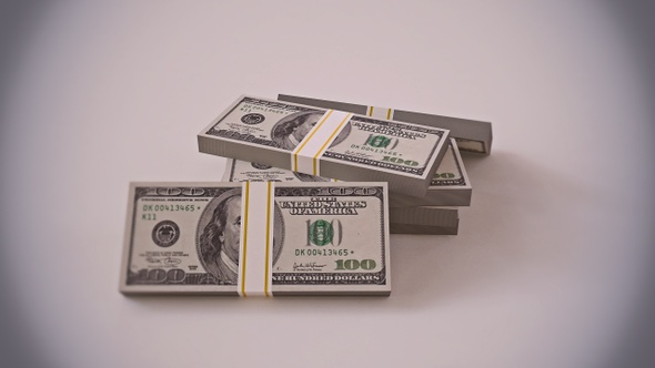 Money Stack / Dollars Falling alt