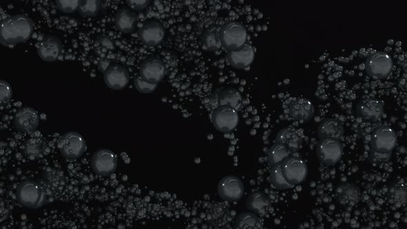 Abstract Dark Particles Background