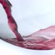 glass detail while red wine is poured - VideoHive Item for Sale