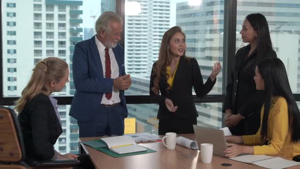 Professional Business People in the Group Meeting alt