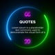 Circle Neon Quotes Frame Blue &amp; Green V2 - VideoHive Item for Sale