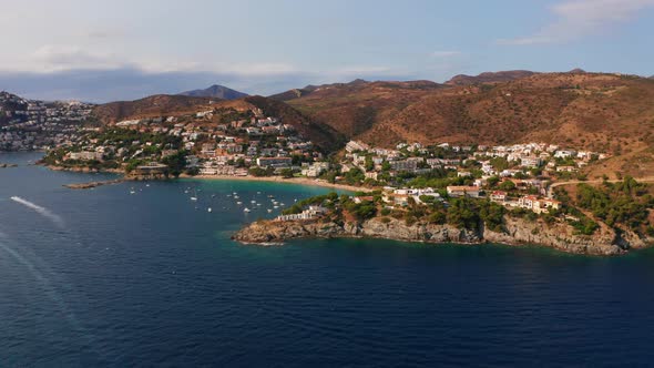 Drone Over Coastline Of Cap De Creus alt