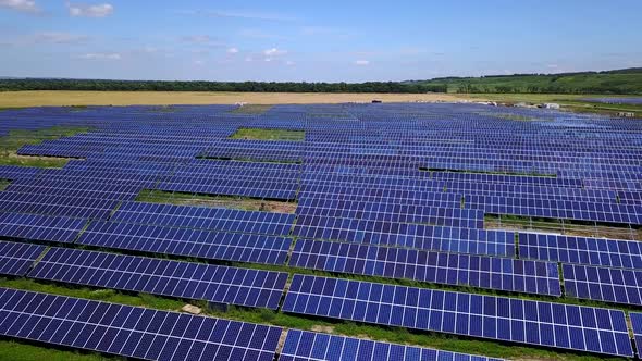 Huge Solar Farm on the Roofs of Buildings alt