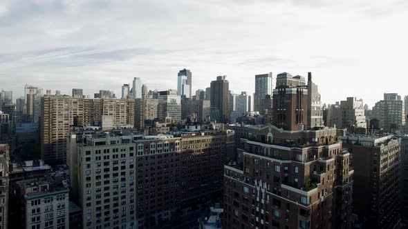 Modern City Business District View of High Rise Buildings alt
