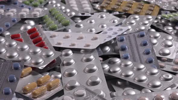 Drugs Pills Medication Medical Waste - Slider shot 4K alt