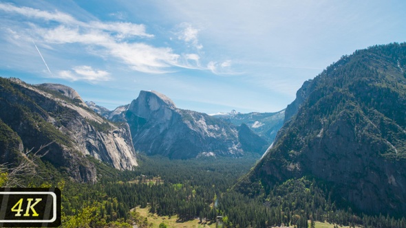 Yosemite Valley Panoramic View