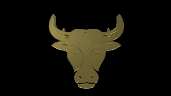 Bull Icon Alpha Loop
