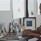 Woman Using Laptop in Childrens Room - VideoHive Item for Sale