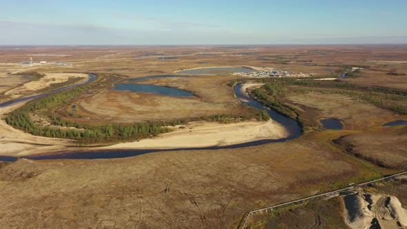 Tundra in Autumn