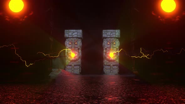 Totem Falling vj loop alt