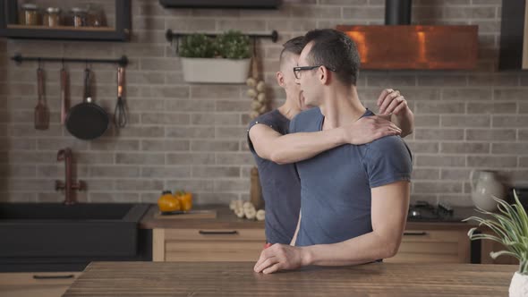 Portrait of Two Cute Gay Men alt