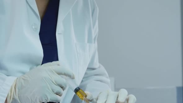 Medical professional at work alt