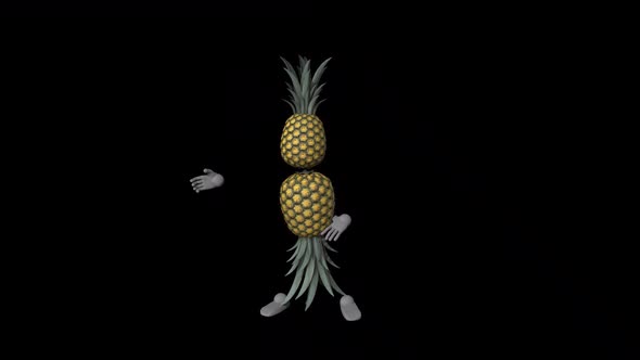 Cartoon Pineapple Dance alt