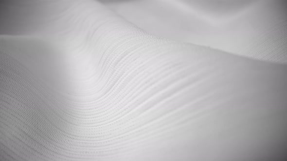 Shiny Net Cloth Flowing Texture Dolly Shot in Close Up View Macro alt