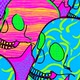Fluorescent pop skulls - VideoHive Item for Sale