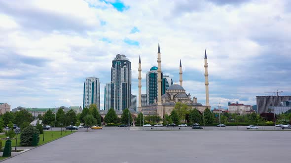 Chechnya Grozny Mosque Heart of Chechnya
