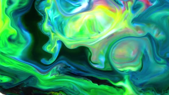 Abstract Paint Spreads And Swirling Texture 191