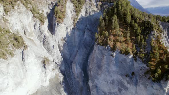 Ruinaulta The Grand Canyon of Switzerland Seen From the Air alt