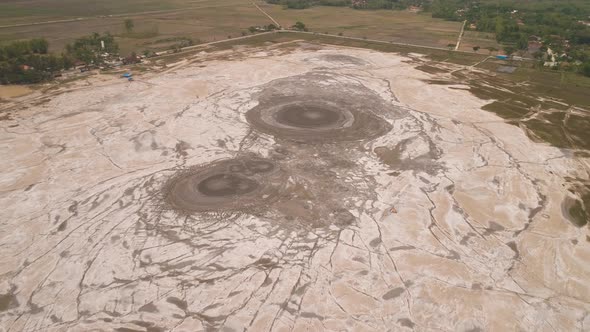 Mud Volcano Bledug Kuwu Indonesia alt