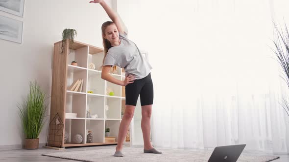 Warming Exercise Kids Sport Online Home Training alt