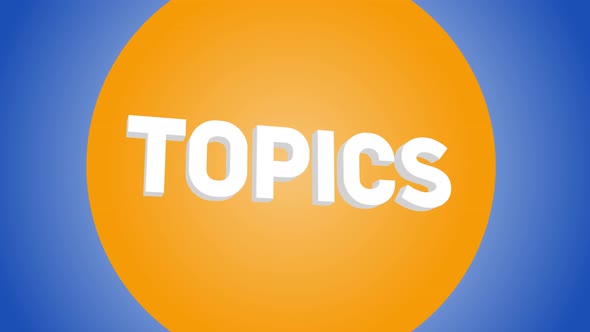 Topics 3D Transition 4k alt