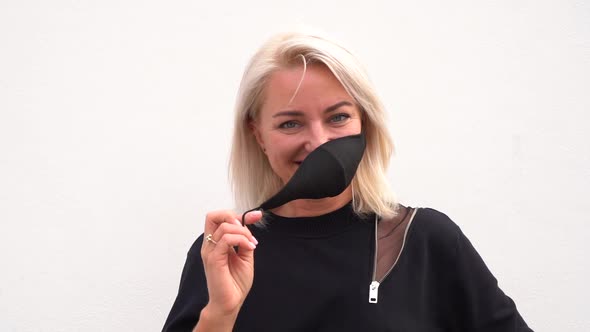 Blond Girl Breathing alt