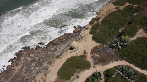 Charming house on a cliff by the Ocean