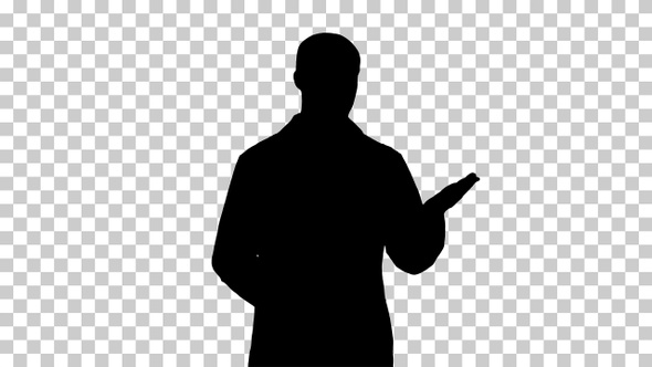 Silhouette doctor, Alpha Channel alt