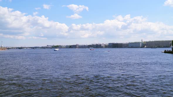 Russia St. Petersburg Neva River