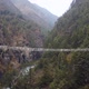 Suspension Bridge In Canyon. Nepal. Aerial Footage - VideoHive Item for Sale