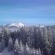 Flight Over Snowcovered Trees in the Mountains in Winter - VideoHive Item for Sale