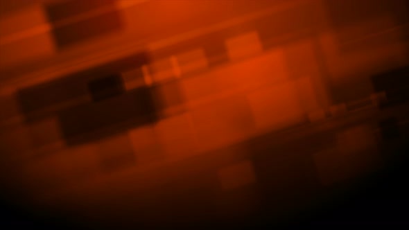 Dark Orange Abstract Technology Geometric Shapes