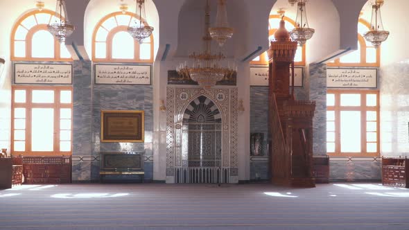 The Interior Great Mosque in Sharm el-Sheikh