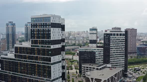Aerial View of a Modern Building alt