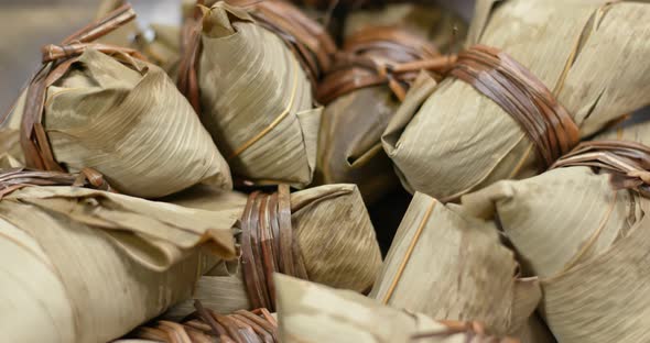 Homemade rice dumpling alt