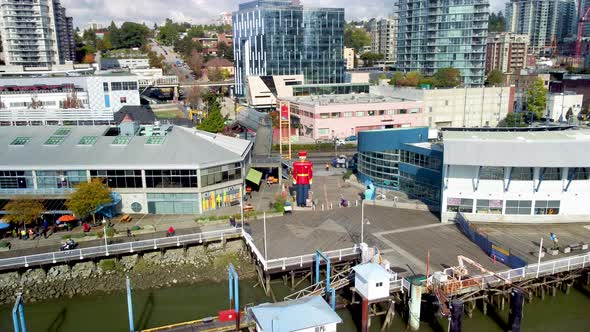 New Westminster Quay Tin Soilder