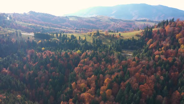 Aerial View Of Mountain Road 2 alt