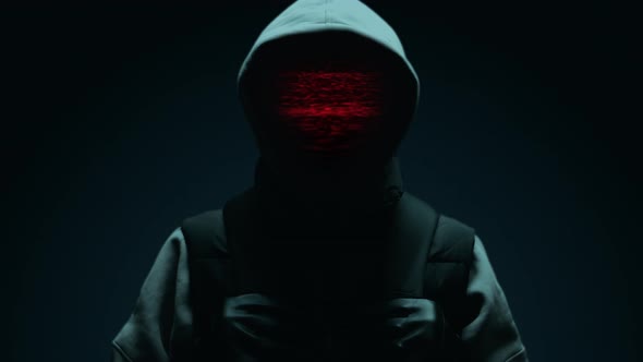 Computer Hacker with Hoodie alt