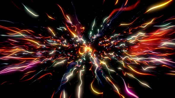 Abstract Beams Of Energy alt