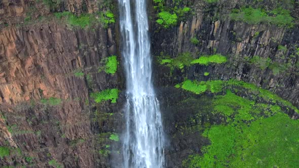 An Epic Jurassic Falls from above
